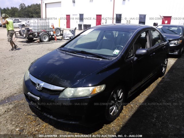 19XFA16969E006988 - 2009 HONDA CIVIC EXL Qara foto 2