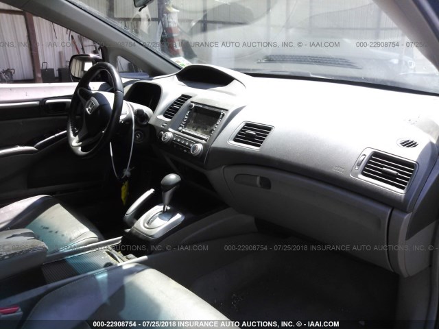 19XFA16969E006988 - 2009 HONDA CIVIC EXL Qara foto 5