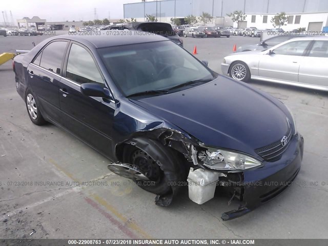 4T1BE32K83U165040 - 2003 TOYOTA CAMRY LE/XLE/SE 蓝色 照片 1