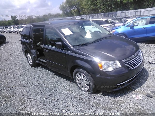 2C4RC1AG0GR238429 - 2016 CHRYSLER TOWN & COUNTRY LX GRAY photo 1