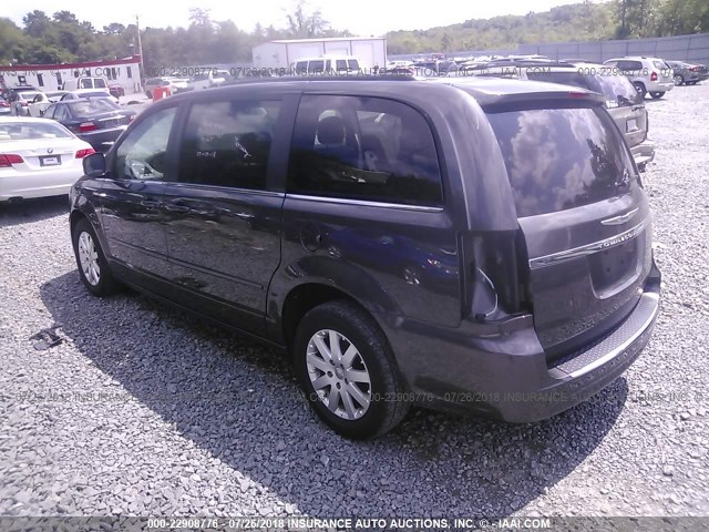 2C4RC1AG0GR238429 - 2016 CHRYSLER TOWN & COUNTRY LX GRAY photo 3