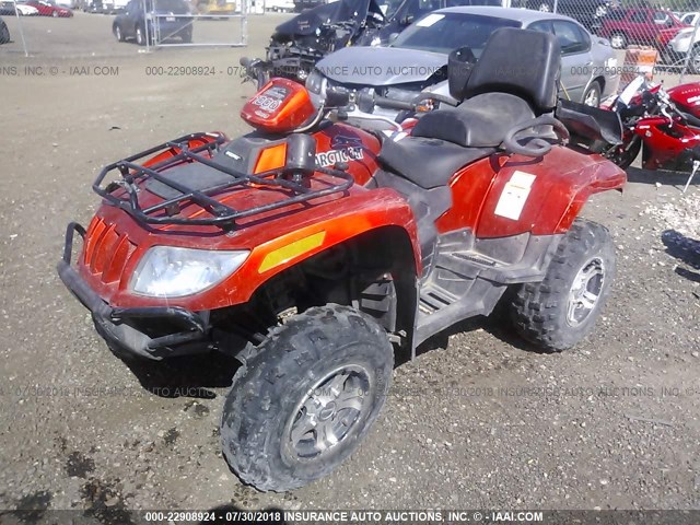 4UF09ATV79T209100 - 2009 ARCTIC CAT ATV ORANGE photo 2