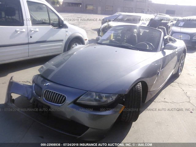 4USBU53538LX04974 - 2008 BMW Z4 3.0SI GRAY photo 2