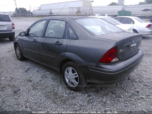 1FAFP38Z24W171870 - 2004 FORD FOCUS ZTS GRAY photo 3