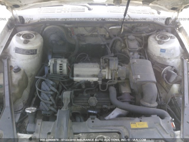 1G4AG55N9P6446040 - 1993 BUICK CENTURY SPECIAL WHITE photo 10