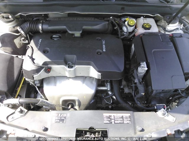 1G11C5SL1EF213195 - 2014 CHEVROLET MALIBU 1LT 棕色 照片 10