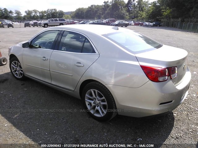 1G11C5SL1EF213195 - 2014 CHEVROLET MALIBU 1LT 棕色 照片 3