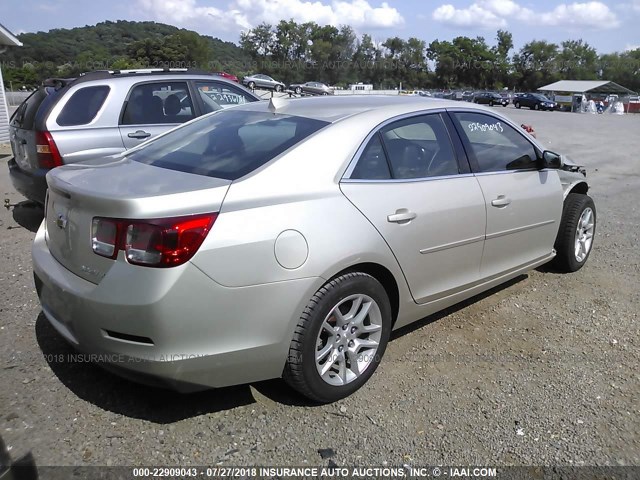1G11C5SL1EF213195 - 2014 CHEVROLET MALIBU 1LT 棕色 照片 4