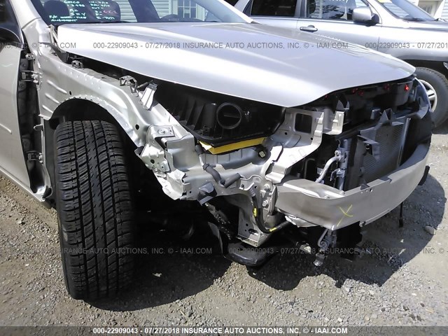 1G11C5SL1EF213195 - 2014 CHEVROLET MALIBU 1LT 棕色 照片 6