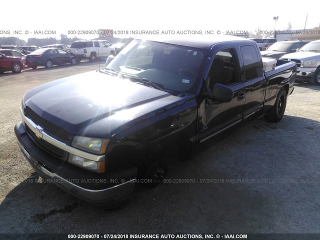 2GCEC19VX51295847 - 2005 CHEVROLET SILVERADO C1500 Navy photo 2