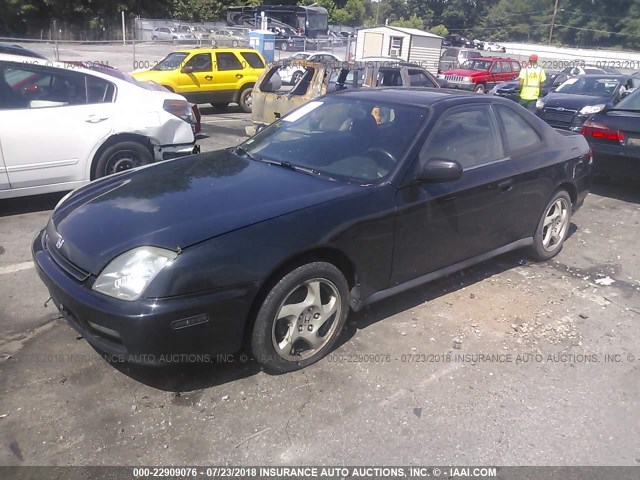 JHMBB6242VC013682 - 1997 HONDA PRELUDE BLACK photo 2