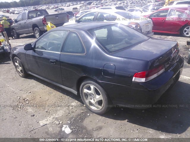 JHMBB6242VC013682 - 1997 HONDA PRELUDE BLACK photo 3