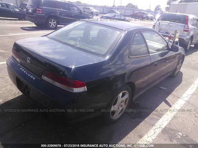 JHMBB6242VC013682 - 1997 HONDA PRELUDE BLACK photo 4