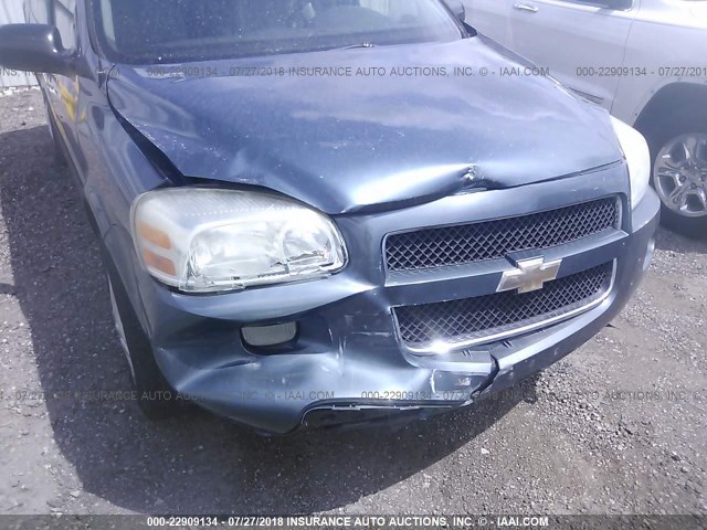 1GNDV23L55D160435 - 2005 CHEVROLET UPLANDER LS BLUE photo 6