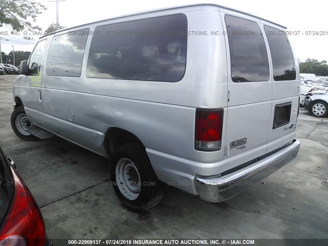 1FBNE3BL8CDA29666 - 2012 FORD ECONOLINE E350 SUPER DUTY WAGON SILVER photo 6