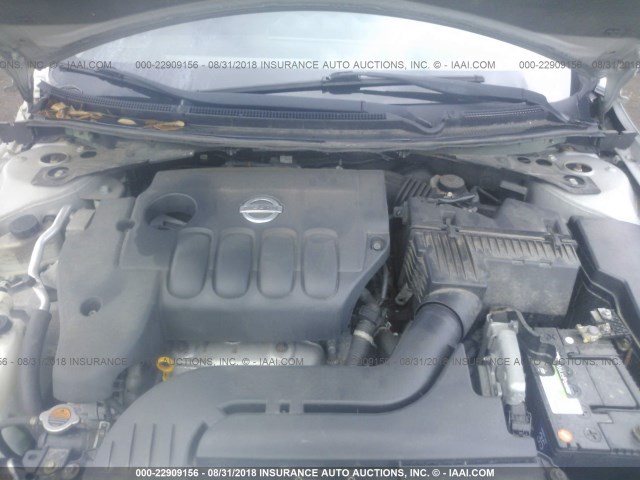 1N4AL24E19C152531 - 2009 NISSAN ALTIMA 2.5S SILVER photo 10