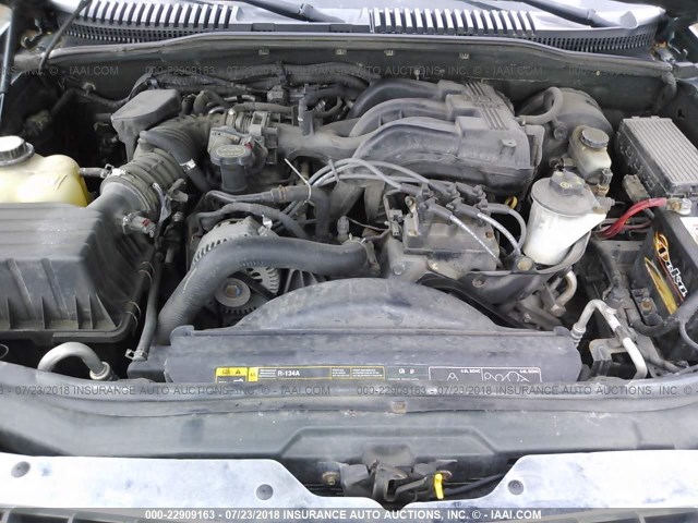 1FMZU73K54UA84893 - 2004 FORD EXPLORER XLT/XLT SPORT/NBX 绿色 照片 10