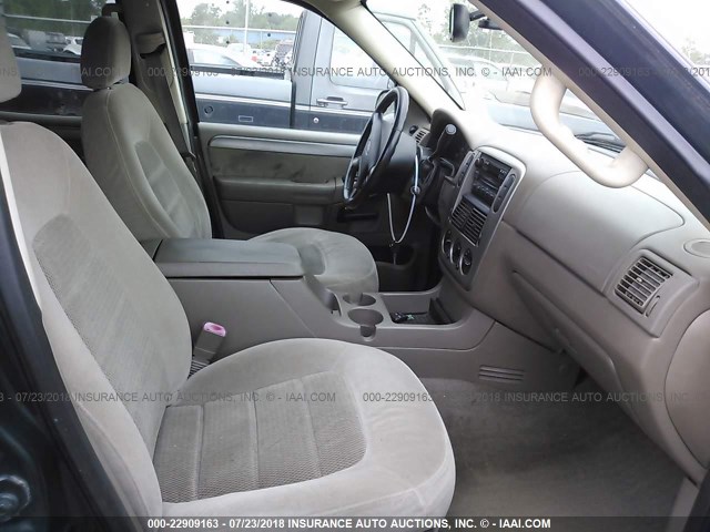 1FMZU73K54UA84893 - 2004 FORD EXPLORER XLT/XLT SPORT/NBX 绿色 照片 5