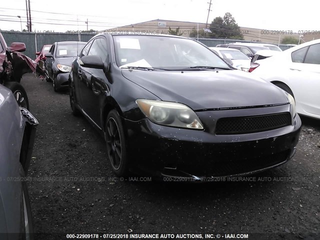 JTKDE177X60079156 - 2006 TOYOTA SCION TC BLACK photo 1