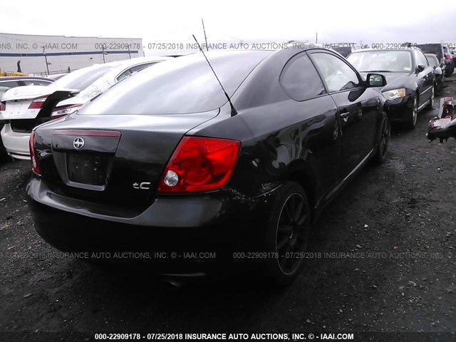 JTKDE177X60079156 - 2006 TOYOTA SCION TC 黑色 照片 4