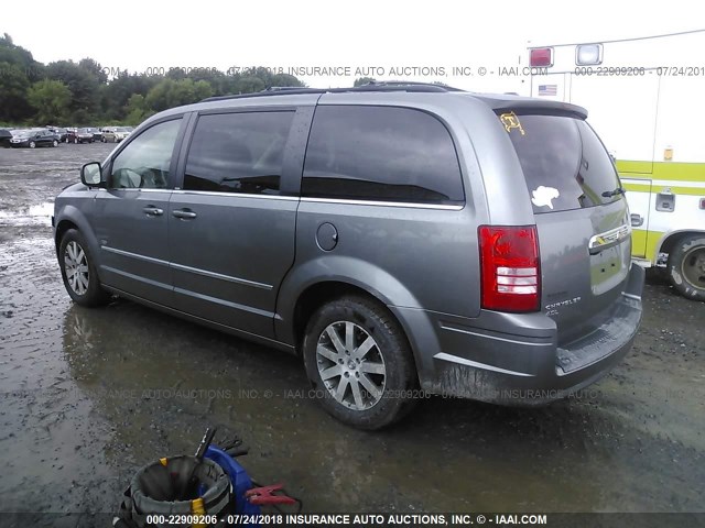 2A8HR54X49R641886 - 2009 CHRYSLER TOWN & COUNTRY TOURING GRAY photo 3
