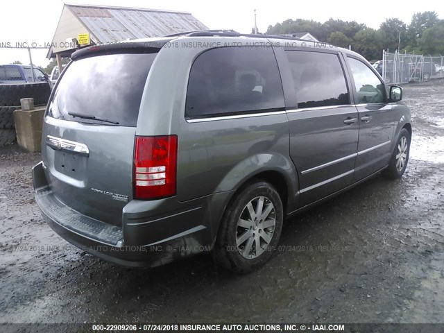 2A8HR54X49R641886 - 2009 CHRYSLER TOWN & COUNTRY TOURING GRAY photo 4