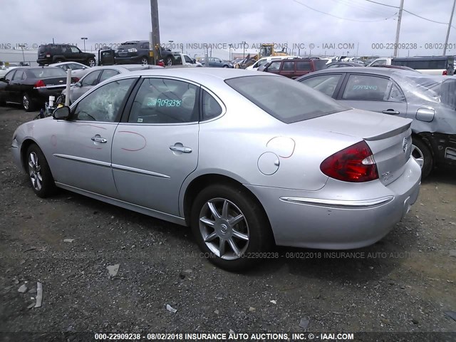 2G4WE567751184177 - 2005 BUICK LACROSSE CXS SILVER photo 3
