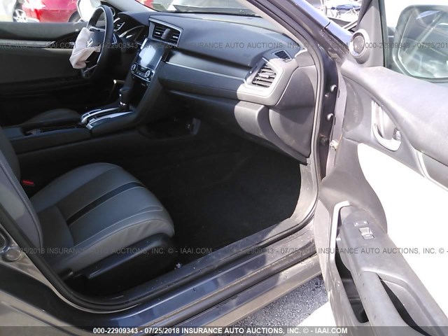 19XFC1F77HE200632 - 2017 HONDA CIVIC EXL 灰色 照片 5