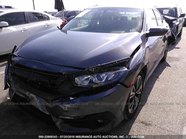 19XFC1F77HE200632 - 2017 HONDA CIVIC EXL 灰色 照片 6