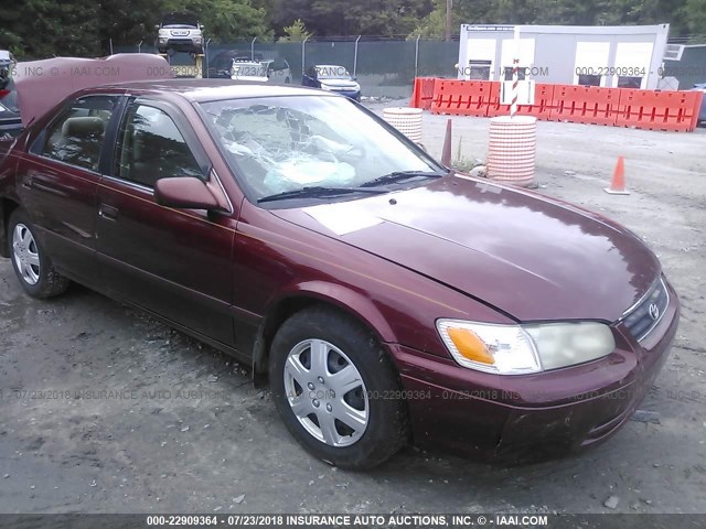 4T1BG28K0YU687390 - 2000 TOYOTA CAMRY CE/LE/XLE 栗色 照片 1
