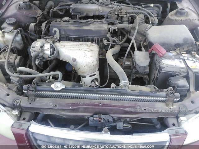 4T1BG28K0YU687390 - 2000 TOYOTA CAMRY CE/LE/XLE 栗色 照片 10