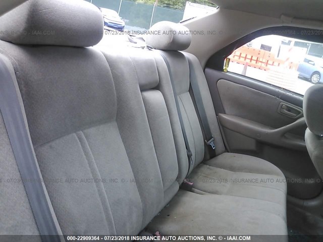 4T1BG28K0YU687390 - 2000 TOYOTA CAMRY CE/LE/XLE 栗色 照片 8