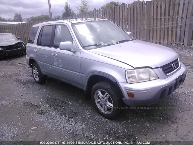 JHLRD18771S002498 - 2001 HONDA CR-V SE/LE SILVER photo 1