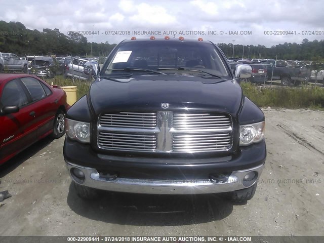 3D7KU28D83G827184 - 2003 DODGE RAM 2500 ST/SLT 黑色 照片 6