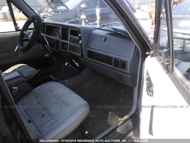 1J4FJ58S4ML514104 - 1991 JEEP CHEROKEE LAREDO BLACK photo 5