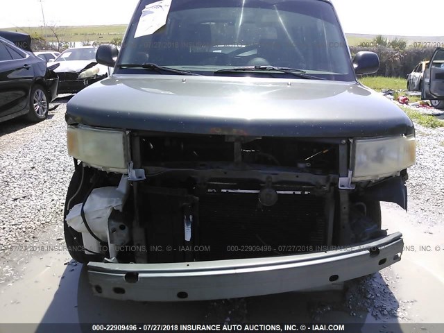 JTLKT324054010419 - 2005 TOYOTA SCION XB Yaşıl foto 6
