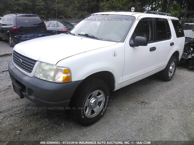 1FMZU72K34UA07487 - 2004 FORD EXPLORER XLS/XLS SPORT WHITE photo 2