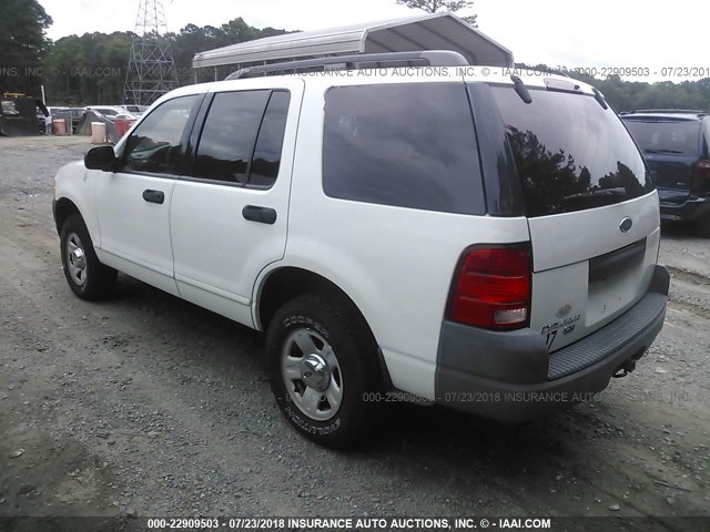 1FMZU72K34UA07487 - 2004 FORD EXPLORER XLS/XLS SPORT WHITE photo 3