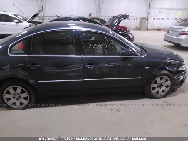 WVWRH63BX3P347203 - 2003 VOLKSWAGEN PASSAT GLX 灰色 照片 6