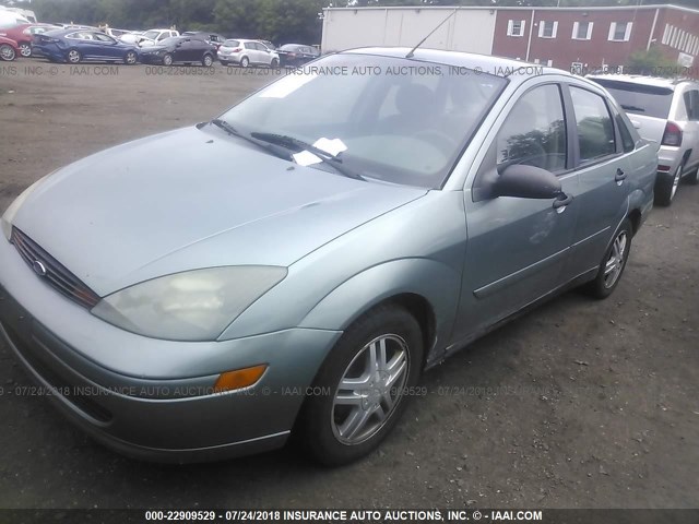 1FAFP34344W171192 - 2004 FORD FOCUS SE COMFORT/SE SPORT GREEN photo 2