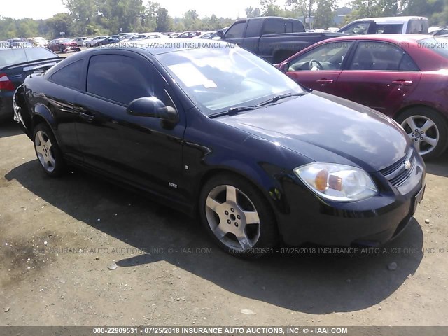 1G1AM15BX67697596 - 2006 CHEVROLET COBALT SS BLACK photo 1