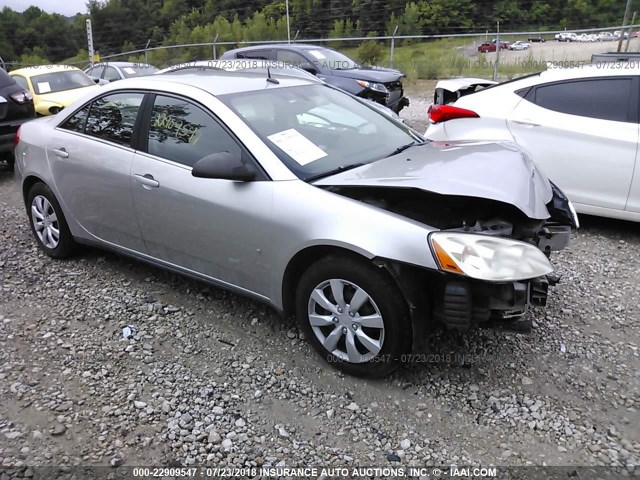 1G2ZF57B284299073 - 2008 PONTIAC G6 VALUE LEADER/BASE SILVER photo 1
