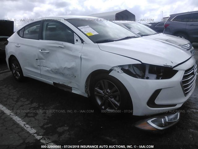 5NPD84LF9HH047270 - 2017 HYUNDAI ELANTRA SE/VALUE/LIMITED WHITE photo 1