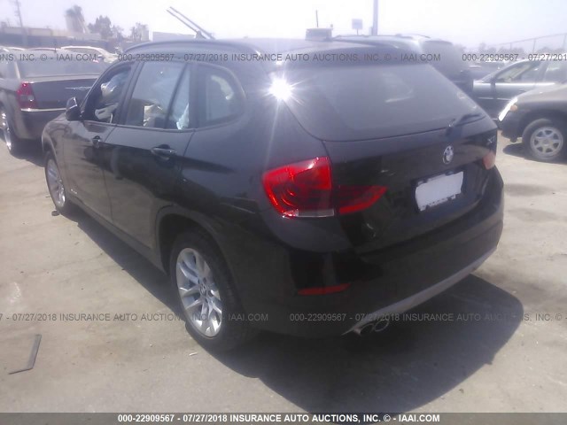 WBAVL1C53FVY40616 - 2015 BMW X1 XDRIVE28I BLACK photo 3