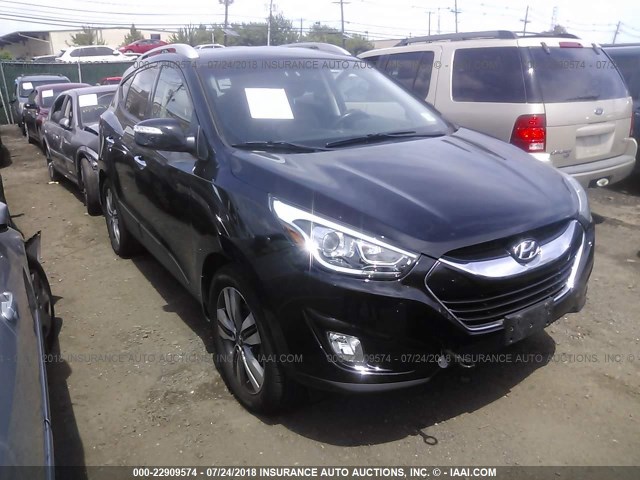 KM8JUCAG7EU851312 - 2014 HYUNDAI Tucson GLS/LIMITED/SE BLACK photo 1