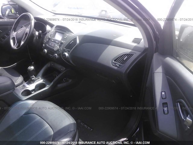 KM8JUCAG7EU851312 - 2014 HYUNDAI Tucson GLS/LIMITED/SE BLACK photo 5