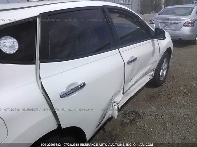 JN8AS5MT9DW027513 - 2013 NISSAN ROGUE S/SV 白色 照片 6