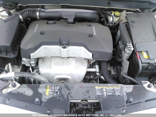 1G11C5SL6EF221454 - 2014 CHEVROLET MALIBU 1LT 金色 照片 10