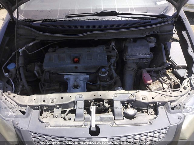 2HGFG3B12CH523616 - 2012 HONDA CIVIC EXL 黑色 照片 10