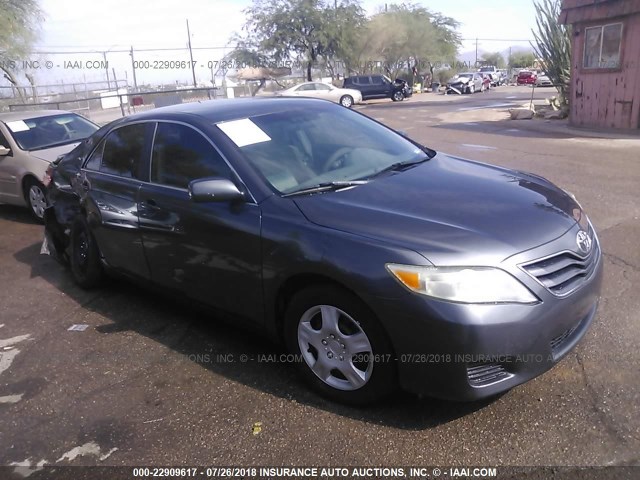 4T1BF3EK7BU756757 - 2011 TOYOTA CAMRY SE/LE/XLE ნაცრისფერი ფოტო 1